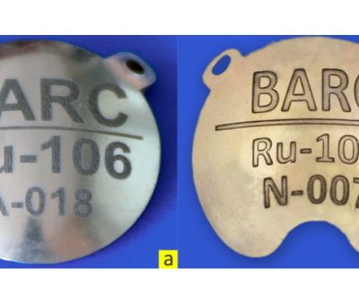 Bhabha Atomic Research Centre (BARC), Mumbai develops Eye Cancer therapy in the form of the first indigenous Ruthenium 106 Plaque for treatment of Ocular Tumours.